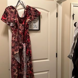 Avenue dress. Amile print. Marakesh colour. Size 20.